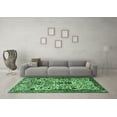 thumbnail image 3 of Ahgly Company Indoor Rectangle Persian Emerald Green Traditional Area Rugs, 5' x 7', 3 of 4