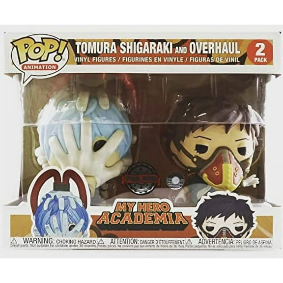 Funko POP! Animation My Hero Academia Tomura Shigaraki and Overhaul 2-Pack