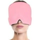 thumbnail image 1 of compresa fría, gorra para aliviar la migraña para máscara de ojos con dolor de cabeza para ojos hinchados, tensión, sinusitis y alivio del estrés, regalos para mamá y papá Zefei Wu  1327537075202, 1 of 5
