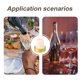 thumbnail image 3 of IFANLANDOR 9Ud Tapones Para Botella Dorados Material Saludable Para Vino Y Bebidas, 3 of 6