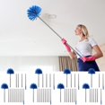 thumbnail image 3 of HLONK Cobweb Duster  Extendable Reach 20 feet  Ceiling Fan Duster / 3-Stage Aluminum Telescoping Pole / Medium Stiff Bristles / Long Handle Webster Duster for Cleaning, 3 of 7