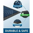 Sanmadrola Front Door Mat Indoor and Outdoor Mat Rubber Backing