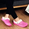 thumbnail image 2 of Chenyee Womens Mens Fleece Lined House Slippers with Arch Support Breathable Non Slip Bedroom Shoes, 2 of 8