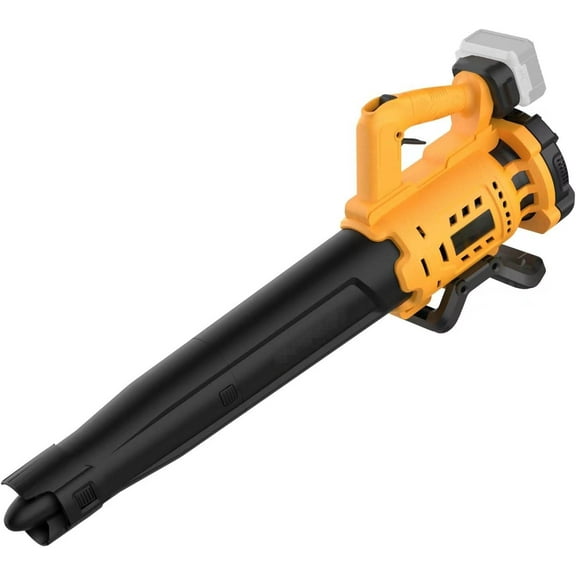 Cordless Leaf Blower for De-Walt 20V Max Battery, 480 CFM Electric Blower with Brushless Motor, Lockable to Maintain Speeds up to 130MPH, Handheld Blower for Snow Blowing, Lawn Care, Yard(No Battery)