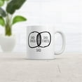 thumbnail image 2 of Dad Venn Diagram Funny Dad and Fart Jokes Fathers Day Ceramic Drinking Coffee Mug  - 11oz, 2 of 4