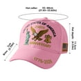 thumbnail image 3 of U.S.A. 250th Anniversary Commemorative Hat, Embroidered Adjustable 250 Anniversary USA Hat, Patriotic Bald Eagle Baseball Cap (4pcs, Pink), 3 of 6