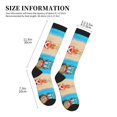 thumbnail image 2 of Picia Boards and Beach Printed Sports Compression Socks - 15-20mmHg Graduated Compression, High-Performance Soft and Breathable Socks for Men and Women, 2 of 5