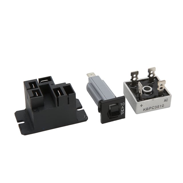 Kit De Disyuntor De Rectificador De Relé, Kit De Reparación De Cargador De Batería Antioxidante De Aleación De Metal, Uso Duradero Para Reemplazo Automático Para Club Car ANGGREK Otros