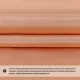 thumbnail image 5 of ANMINY Copper Fabric Nickel Faraday Fabric 42.5" x 1/2/3/4/5/10 Yards EMF RFID RF EMI Radiation Shielding Signal Block Protector, Orange, 5 of 7
