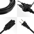 thumbnail image 3 of GE Regleta de enchufes de 3 Salidas, Cable de 9 pies, 2 Clavijas, Calibre 16, Cubiertas de Seguridad, 3 of 6