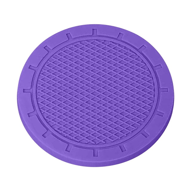 Ohufall 2PC Car Originality Water Cup Mat - Fashion Solid Color Heat Insulation Cup Mat, Honeycomb Car Cup Mat for Table