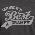 thumbnail image 3 of CafePress - World's Best Grampy Ever Dark T Shirt - Men's Classic Graphic Cotton T-Shirt, 3 of 4