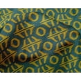 thumbnail image 4 of oneOone Silk Tabby Fabric Geometric Block Printed Fabric 1 Yard 42 Inch Wide, 4 of 4