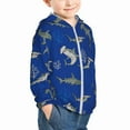 thumbnail image 2 of Kids Zip Up Hoodie for Boys Girls Toddler - Undersea coral hammerhead shark Lightweight Long Sleeve 5-6T Boys Girl Clothes, Sun Protection Windproof Jackets Hoodie Sweatshirt, 2 of 7