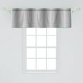 thumbnail image 2 of Ambesonne Abstract Valance Pack of 2, Square Shape Geometric, 54"X18", Black White, 2 of 4