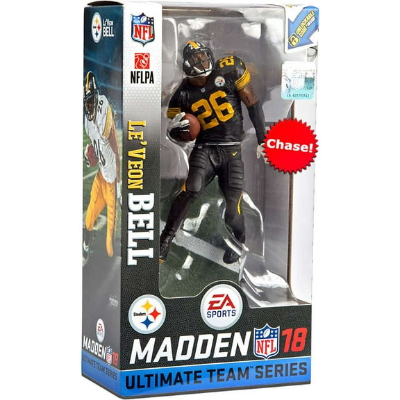 McFarlane NFL EA Sports Madden 18 Ultimate Team Series 2 Le'Veon Bell Action Figure (Color Rush Chase Version)