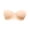 Light Yellow, variant on Womens Push Up Bra Removable Strap Soft Cup Shaped Strapless Bra for Women L