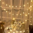 thumbnail image 3 of Ounissouiy 10 m / 393 pulgadas Luz de la habitación alimentada por Estrellas Luz de noche Decoración Luz Flexible Vacaciones para Iluminación navideña Ounissouiy HA022175-00, 3 of 6