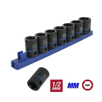 Hyper Tough 107 Piece 1/4, 3/8, 1/2 inch Drive Socket Set For