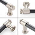 thumbnail image 5 of KOOFIZO 10 Pack 5 Inch Black and Nickel Cabinet Pulls Matte Black and Brushed Nickel Cabinet Handles P11 Kitchen Cabinet Hardware for Cabinets Drawer Dresser Cupboard Bedroom, Bathroom, 5 of 6