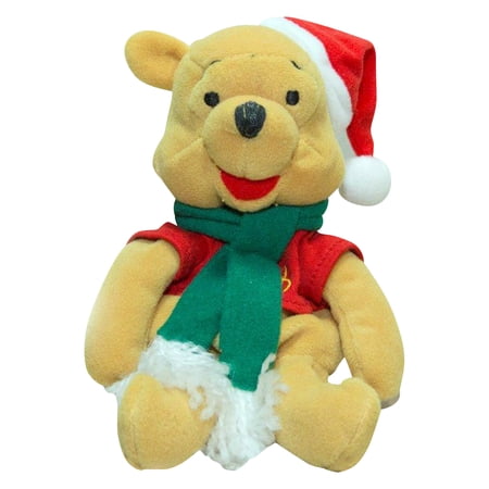 Disney Bean Bag Plush - X-MAS POOH (Winnie the Pooh)(Mouseketoys)(8 inch) price history on PriceWatchPro