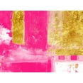 thumbnail image 2 of Lewis, Sheldon 32x25 White Modern Wood Framed Museum Art Print Titled - Mesmerizing Pink And Gold, 2 of 4