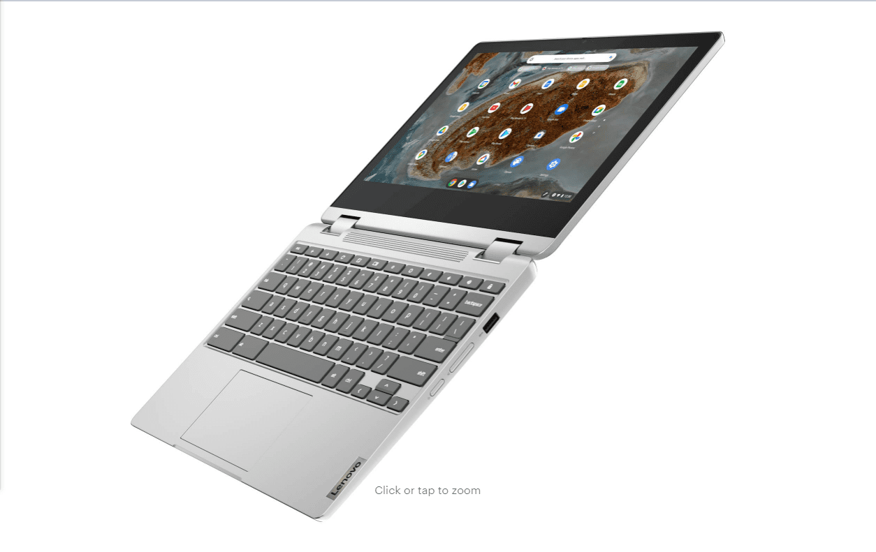 Lenovo - Flex 3 11" 2-in-1 Chrome OS Laptop - Mediatek MT8183 - 4GB Memory - 32GB eMMC - LCD-IPS-Wireless-AC- Grey