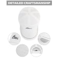 thumbnail image 5 of BLUEWING Men's Fishing Caps Mesh Back with Innovative Sunshield Design White, 5 of 6
