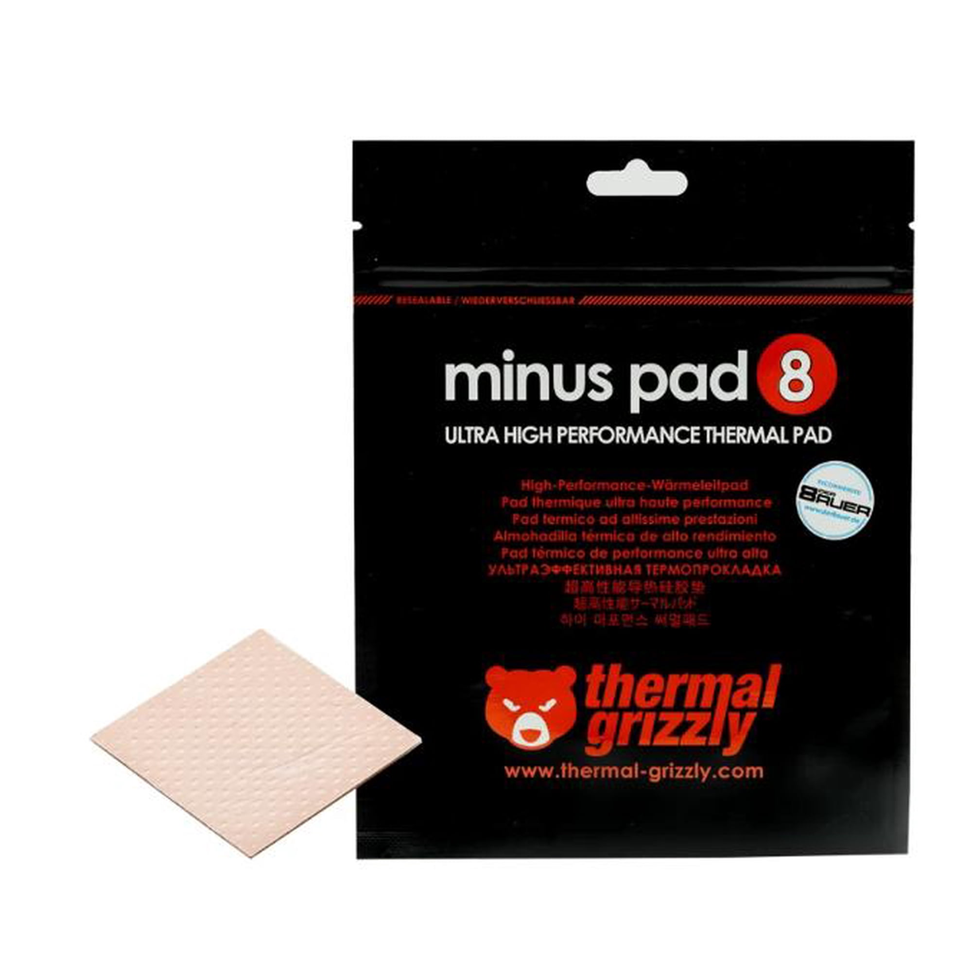 Thermal Grizzly Minus Pad 8 Thermal Pad 30x30x2.0mm