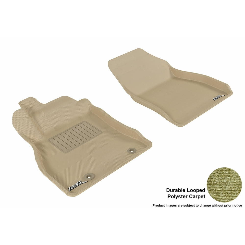 3D MAXpider 20112016 Nissan Juke Front Row All Weather Floor Liners in