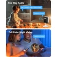 thumbnail image 7 of Jqimn 2K Indoor Cameras for Home Security, 2.4G/5GHz Wi-Fi Camera for Dog/Pet/Nanny/Baby, AI Text Recognition, Smart Search, Color Night Vision, 2 Way Talk, Human Detection, 7 of 7