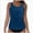Y508-Blue, variant on Womens Tankini Top Only Slimming Swim Top Modest Tankini Loose Fit Swimsuit Flowy Swimwear No Bottom (Y508-Yellow,XXL)