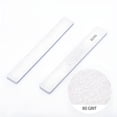 thumbnail image 3 of EXLEAF 50 Count Rectangle Nail Files for Acrylic Nails,80 Grit Coarse Nail File Reusable Emery Boards Manicure Tools, 3 of 7