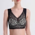 thumbnail image 4 of Guluxicc Womens Seamless Bras Wireless Bra No Underwire Comfort Push Up Bralette, Black, L, 4 of 6
