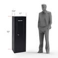 thumbnail image 3 of Stack-On 10 Gun Security Cabinet, Black, 3 of 11