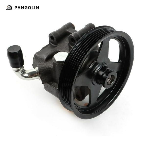 PANGOLIN Power Steering Pump with Pully 20-282 Fits for 1997-1999 F-250, for 1997-2005 F-150 5.4L V8, Power Assist Pump Replace Part OE 2L3Z3A674AARM, 2L3Z3A674CARM, 20262