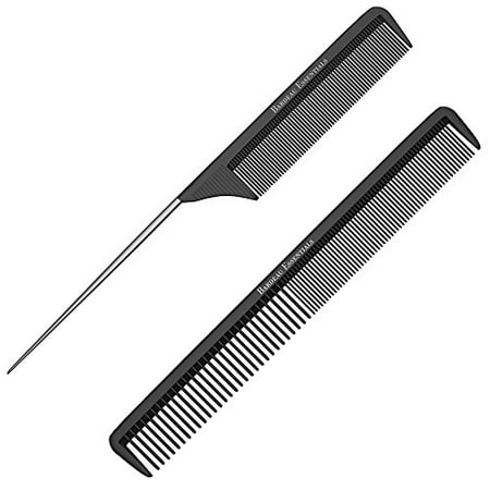 Styling Comb And Rattail Comb Set Professional 8 75 Black