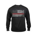 thumbnail image 2 of Rothco Thin Red Line Long Sleeve T-Shirt, 2 of 2