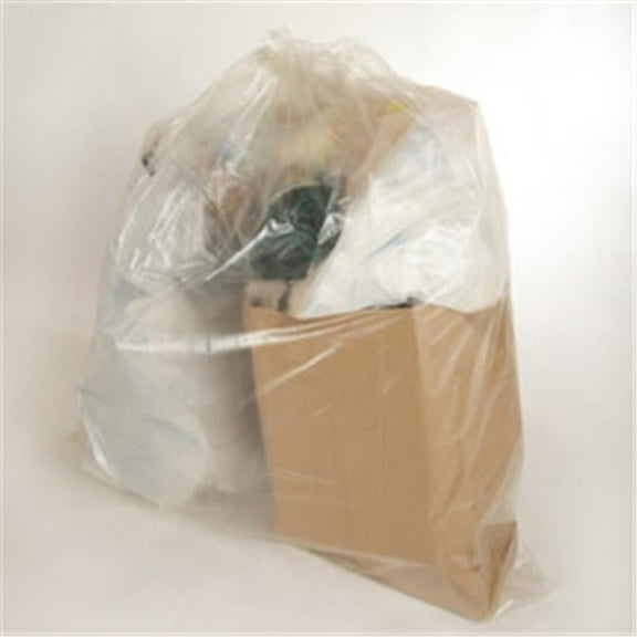 Can Liner - 30-40 Gallon Clear Trash Bags
