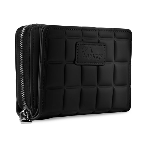 CARTERA A CUADROS BLACK