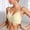 Beige, variant on HUAXUN Wireless Bras Women Full Support No Underwire Bra Seamless Comfortable Bras Full Coverage Everyday Tshirt Bras