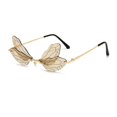 thumbnail image 1 of Gafas de sol Mariposa sin montura Gafas de sol Ojo Gafas Marco de metal Gafas de sol UV400 BANYUO Hogar, 1 of 4