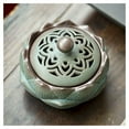 thumbnail image 7 of Retro garlic pot handmade, hollow lid onion pot made of ceramic, onion storage with ventilated long-lasting ingredients, creative flower shape ginger onion storage containers, 7 of 7