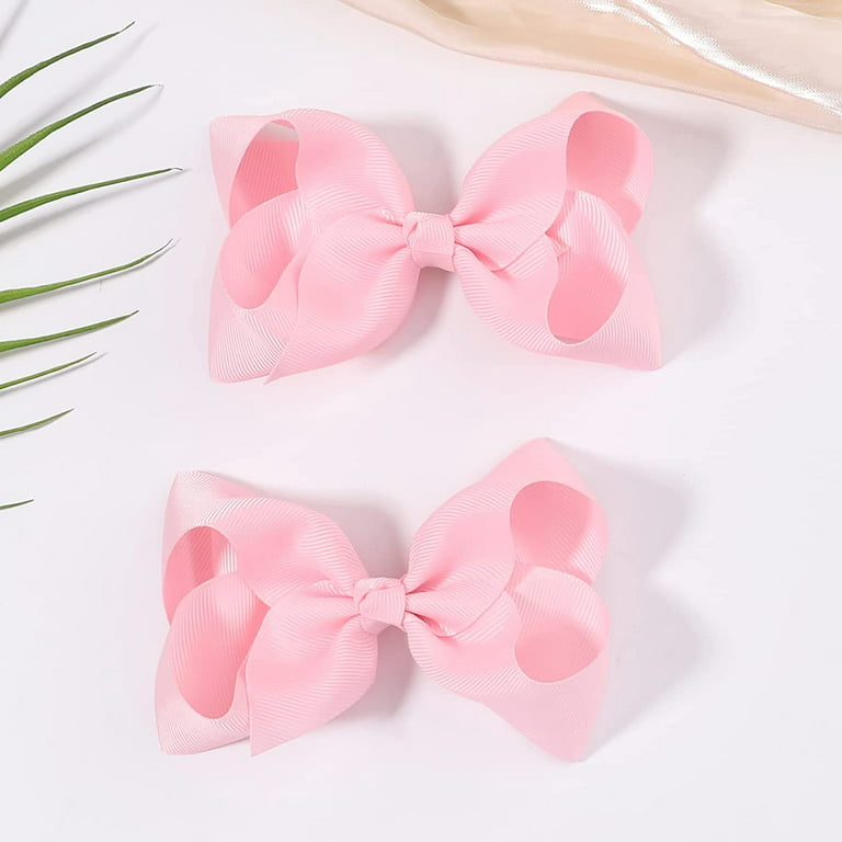 1pc Velvet Hair Bows Pink Hair Ribbon Clips Big Fall Alligator Clips Hair  Accessories for Women Girls Toddlers Kids Baby Wedding