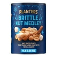 thumbnail image 4 of PLANTERS Winter Edition Brittle Nut Medley Trail Mix Snack with Honey Peanuts, Yogurt Raisins, Peanut Brittle, Pretzels and Cashews, Plant Based Protein, 1.20 lb. Canister, 4 of 14