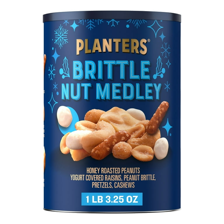 PLANTERS Winter Edition Brittle Nut Medley Trail Mix 1.20 lb