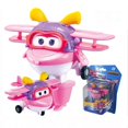 thumbnail image 4 of Figurines d'Action DMH Super Wings 2” Mini Avion Robot Transformable et Déformable Jett Dizzy Dino Modèle de Transformation Jouets Cadeaux pour Enfants, 4 of 7