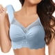 thumbnail image 1 of Sujetador con hebilla delantera y encaje para mujer - Sin aros, ajustable - Talla grande - Informal/Sexy, 1 of 7