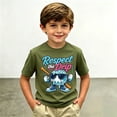 thumbnail image 1 of T-Shirts pour Filles Hauts Graphiques Tendance Tees T-Shirts d'Été Pyjamas Garçons 10-11 Ans, 1 of 3