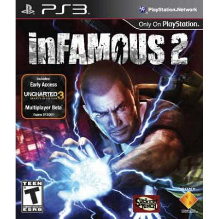 Infamous 2, Sony, PlayStation 3, 711719812524